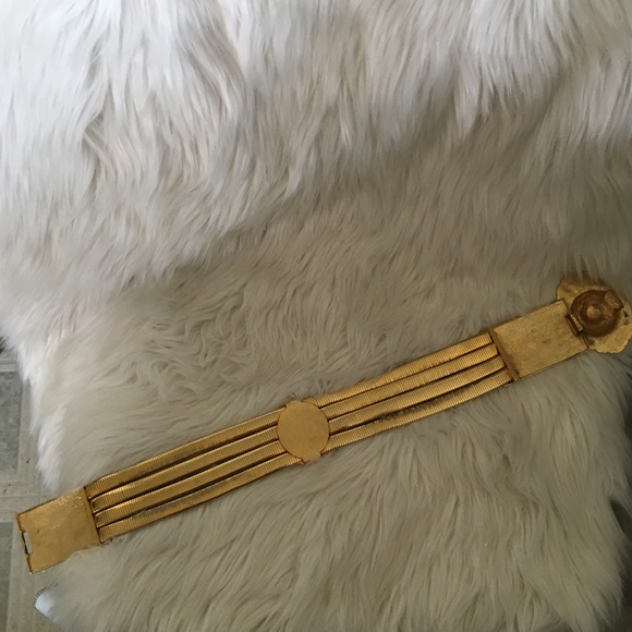 vintage judith leiber stretch medallion belt main image 8
